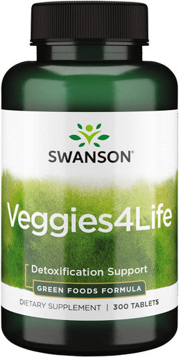 Swanson Veggies 300 Tabs