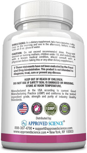 Approved ScienceFertilisyl Fertility Supplement Support Hormones and Cycle Prepare Body for Pregnancy Decrease Risk of Infertility Prenatal Vitamins for Conception Support 60 Capsules
