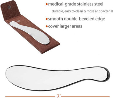 Gua Sha Tools, Stainless Steel Scraping Massage Tool, Iastm Tools, Myofascial Scraping Tools To Physical Therapy, Scar Tissue And Soft Tissue