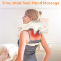 Neck Massager With Heat, Shoulder Massager, Shiatsu Neck And Back Massager, Muscle Pain Relief-Office, Home & Car