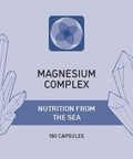 Natural Magnesium Complex Capsules 100% Aquamin MG TG Magnesium Derived Seawater Concentrate from Red Algae Lithothamnion Calcareum Includes Minerals Trace Elements Like Calcium + Iron (180)