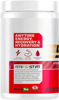 USN Amino Stim EAAs (Essential Amino Acids) + Energy, 125mg Caffeine, 6g Essential Amino Acids, Hydration Complex, Muscle Growth Recovery, Fruit Punch, 10.05 Ounce (Pack of 1),30 Serving,F1AMS0002030