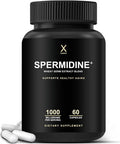 Humanx Spermidine+ (Usa Third Party Tested) - Spermidine-Rich Wheat Germ Extract & Zinc To Activate Cellular Renewal - Non-Gmo Spermidine Capsules - Supports Healthy Aging - Spermidine Supplement