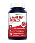 Cranberry 180 Veg Caps 60,000 mg | with 2.5 mg Bioperine | Non-GMO,