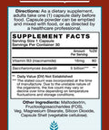 Sacardi, 5 Billion With Vitamin B3, Once Daily, 30Ct, Saccharomyces Boulardii, 5 Billion With Fos & Vitamin B3, Dairy Free, Acid & Bile Resistant Strains, Vegan
