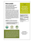 Banyan Botanicals Musta Powder - Certified Organic, 1/2 Pound - Cyperus Rotundus - Supports Regular, Comfortable Menstruation And Promotes Healthy Digestion*