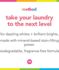 Method Laundry Booster Whites 28.2 ounces 2 pack Packaging May Vary