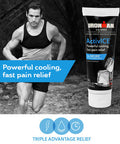 Curad Ironman ActivICE Topical Cooling Gel Pain Relief for Arthritis Joint Muscle Back & Body Aches & Pain 4-oz (1 Count)