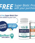 Digestive Enzymes Supplement - Includes Purified Ox Bile Salts - Tablets For No Gallbladder Sufferers - Enzyme For Digestion & Gas Relief - Helps Bloating, Acid Reflux, Constipation & Repair Leaky Gut