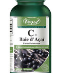 VORST Acai Berry 500mg 10:1 Extract (5000mg Raw Equivalent) with Vitamin C 90 Capsules | Antioxidant Supplement for Digestion Health, Immune Health & Anti Aging | Includes Vitamin C | 1 Bottle