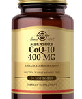 Solgar Megasorb Coq-10 400 Mg 30 Softgels - Supports Heart & Brain Function - Coenzyme Q10 Supplement - Enhanced Absorption - Gluten Free Dairy Free - 30 Servings