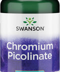 Swanson Chromium Picolinate - Natural Supplement - (200 Capsules 200mcg Each)