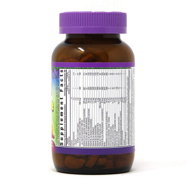 Bluebonnet Nutrition Rainforest Animalz Whole Food Based Multiple Chewable Tablet, Kids Multivitamin & Mineral, Vitamin C, D3, Iron, Gluten Free, Milk Free, Kosher, 180 Chewable Tablets, Mixed Flavor