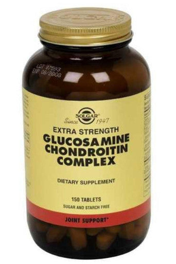 Solgar Extra Strength Glucosamine Chondroitin Complex 150 Tablets