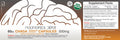Chaga Mushroom Capsules | 500mg | 60 Count | Inonotus obliquus