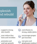 Organifi Collagen Powder - Fuller Hair, Stronger Nails, And Radiant Skin - Replenish And Rebuild Your Body - Gluten-Free, Dairy-Free, And Soy-Hydrolyzed Multi Collagen Peptides, 30 Servings