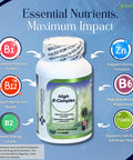 High B Complex Vitamins for Women with Riboflavin, Vitamin B2, B6, B12, B1, Vitamin B Complex Support Brain Health, Immune System, Hair, Skin & Nails Health, Bone, Joint & Energy Support - 100 Tablets