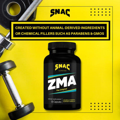 Snac Zma The Original Recovery & Sleep Supplement, Promotes Muscle Recovery, Immune Support & Restorative Sleep With Zinc, Magnesium & Vitamin B6, 180 Veggie Capsules (2 Pack Of 90 Count)