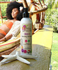 Alikay Naturals Dulce Hydrating Curl Lotion Natural Kokum Butter Silk Amino Acid & Argan Oil 16 Ounce