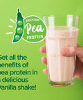Vegansmart Plant Based Pea Protein Powder by Naturade Vanilla 15 Servings
