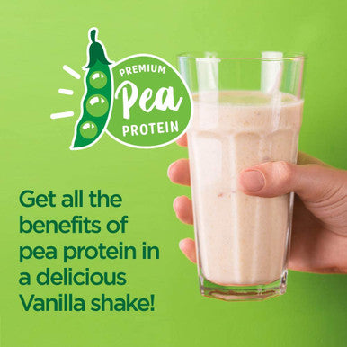 Vegansmart Plant Based Pea Protein Powder by Naturade Vanilla 15 Servings