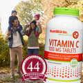 NutriBiotic Vitamin C 1000 Mg Tablets Essential Immune and Antioxidant Collagen Support Supplement Pharmaceutical Grade LAscorbic Acid Vegan NonGMO and Gluten 250 Count