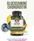 Glucosamine Chondroitin Msm Mobility & Joint Support Supplement For Men & Women With Cartilage Formula For Joint Support By Ancient Bliss (90 Capsules)