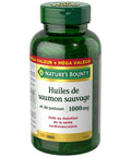 Nature's Bounty Wild Salmon Fish Oil Pills Supplement Helps Maintain Cardiovascular Health 1000Mg 180 Softgels