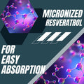 Research Labs 2X Potency Micronized Resveratrol Supplement 2 Fer 1 Ad - 1200Mg Per 2 Capsules, 120 Total - Potent Antioxidants Supplement, Trans Resveratrol For Heart Health