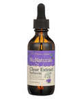 Nunaturals Clear Extract Stevia, Plant-Based Sweetener, Unflavored, Glass Bottle, 2Oz