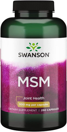Swanson Msm 500 Milligrams 250 Capsules