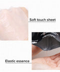 JMsolution Water Luminuous Silky Cocoon Black- Korean Skincare Facial Mask - Silkworm extract amino acid -Nutrition Moisturization Synergy - 10 sheets for sensitive skin (Silky Cocoon)