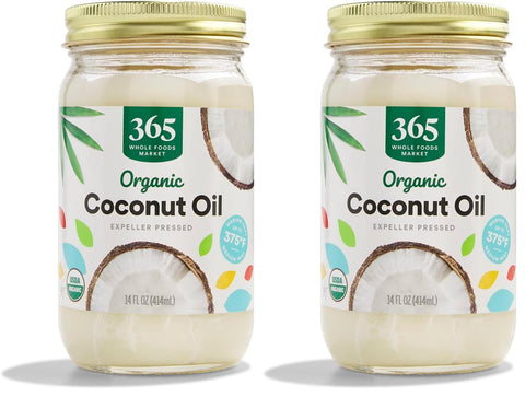 365 by Whole Foods Market, Organic Unrefined Coconut Oil Virgin, 14 Fl Oz