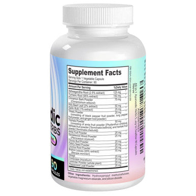 Elevate Recovery Supplements Ayurvedic Herbs (All-In-1) Supplement 3-Month Supply - Ayurveda Mind, Body & Spirit Herbal Blend Complex With 17 Active Ingredients - Natural Ayurvedic Supplements - 90 Capsules