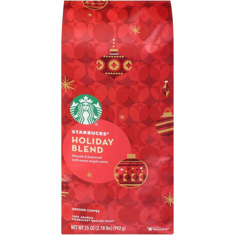 Starbucks K-Cup Coffee Pods, Medium Roast Coffee for Keurig Brewers, Holiday Blend, 100% Arabica, Limited Holiday Edition, 1 Box (32 Pods)