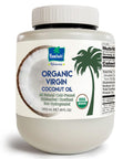 Parachute Naturalz Organic Virgin Coconut Oil | For Cooking, Hair, Body & Oil Pulling | Cold Pressed | Unbleached | Unrefined | Non-Hydrogenated | MCT Oil | USDA Certified |16 Fl.Oz | Glass Jar