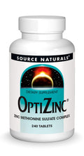 Source s OptiZinc Zinc Sulfate Complex & Dietary Supplement - 240 Tablets