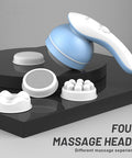 Cellulite Massager, Hand Held Deep Tissue Massager For Muscles, Back, Shoulder, Neck, Leg, Calf,Foot, Electric Percussion Body Massage Machine