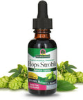 Nature'S Answer Hops Herb Extract with Organic Alcohol 1-Fluid Ounce | Promotes Cognitive Function | Natural Calming Stress Reliever | Natural Sleep Aid