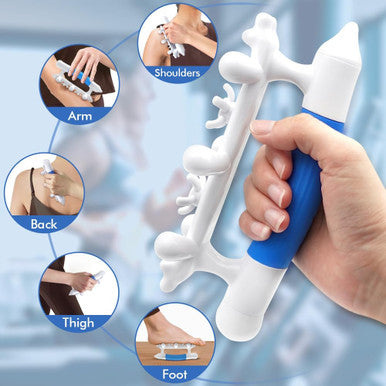Fascia Massage Tool For Cellulite Trigger Point And Muscle Knots Relief 3-In-1 Myofascial Release Tool For Neck Back Psoas Butt Thighs And Deep Tissue