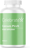 Celebrate Vitamins Calcium Plus - 600Mg Calcium Citrate, 600 Iu Vitamin D3 & 50Mg Magnesium For Post Bariatric Surgery - Gluten- & Sugar- - 540 Non-Chewable Tablets