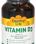 Country Life Vitamin D3 1000Iu