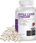 Apple Cider Vinegar with Cayenne Pepper High Potency - 500 mg - 180 Capsules