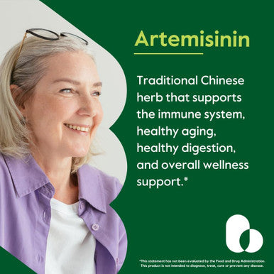 Bestvite Artemisinin 100mg (120 Vegetarian Capsules) - No Stearates - No Flow Agents