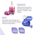 DUO Rosewater Biotin Striplash Adhesive Clear 5 g/net wt 0.18 oz 2Pack