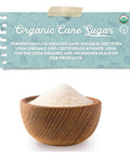 Fermentaholics Organic Cane Sugar | Ou her | Natural Sweetener For Cooking Fermentation Beverages & More | Non Gmo & Gluten | No Additives