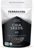 Terrasoul Superfoods Organic Black Chia Seeds, 2.5 Pounds, Nutrient-Packed Superfood for Energy, Puddings, Smoothies, and Baking