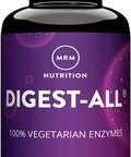 MRM Nutrition Digest-All AÃƒâ€šÃ‚Â® | Digestive Enzymes | Improved Digestion and Absorption | Lactase + Amylase + Lipase| May Help with Bloating and Gas| 100% Vegetarian | Gluten- | 100 Capsules