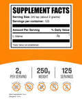 BulkSupplements L-Valine Powder - BCAAs Amino s Powder - Vegan BCAA Powder - Amino s Supplement for Men - Amino Powder - Amino s Nutritional Supplement (250 Grams - 8.8 oz)
