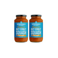 Sonoma Gourmet Organic Butternut Squash Pasta Sauce | USDA Organic, Vegan, Non-GMO, No Sugar Added | 25 Ounce Jars (Pack of 4)